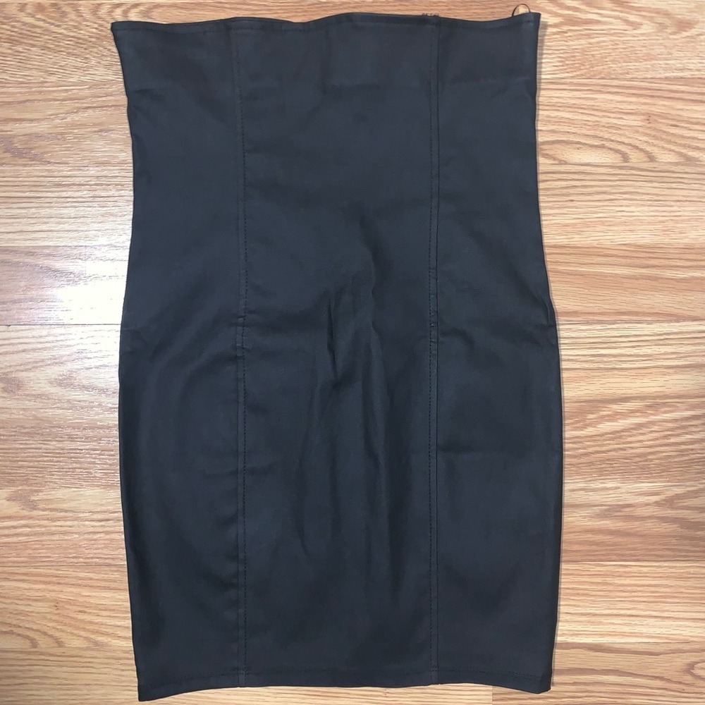 Faux leather Pencil skirt